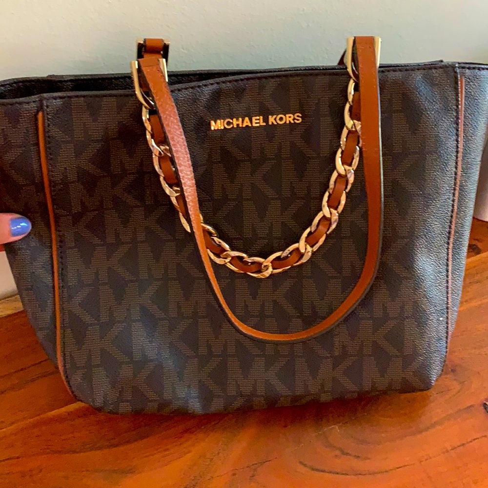 Michael Kors leather tote